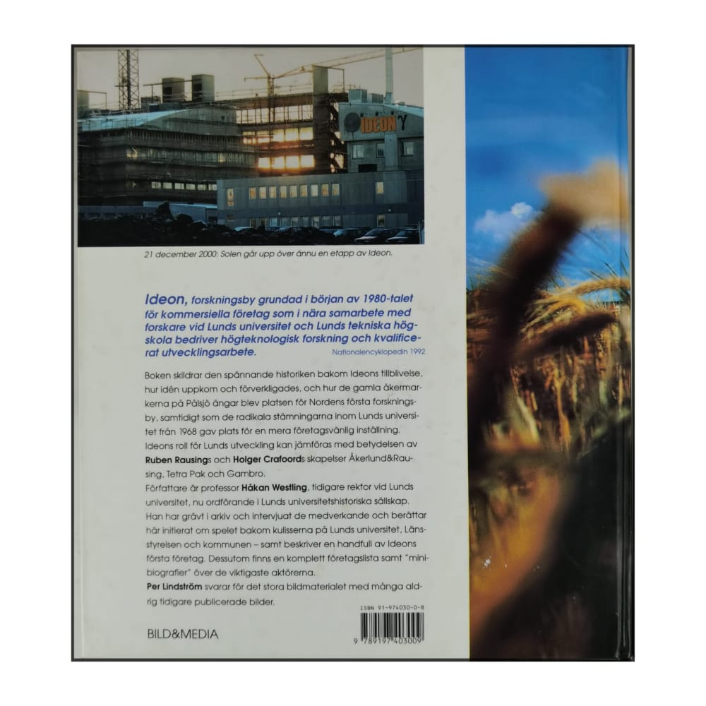 Håkan Westling: Idén Om Ideon: En Forskningsby Blir Till