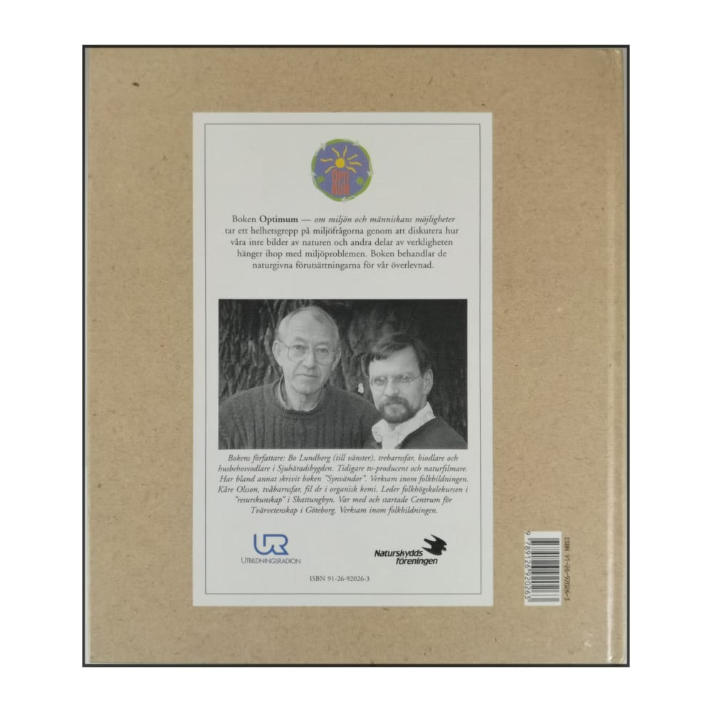 Bo Lundberg & Kåre Olsson: Optimum: Om Miljön Och Människans Möjligheter