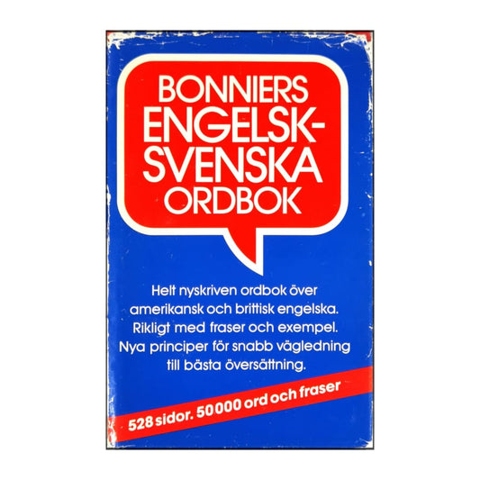 Bonniers Engelsk-Svenska Ordbok