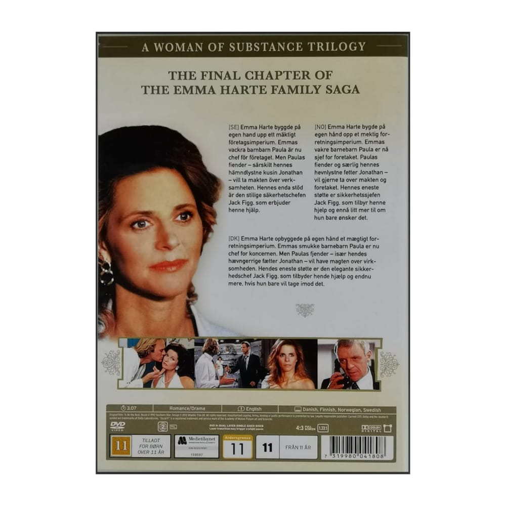 A Woman Of Substance: To Be The Best