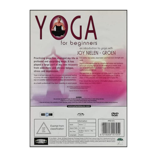 Joy Nielen-Groen: Yoga For Beginners