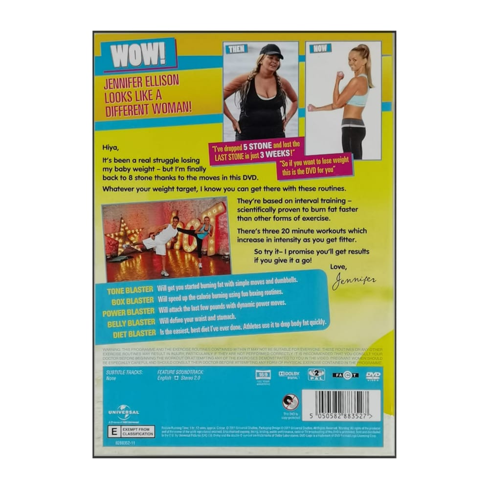 Jennifer Ellison'S Fat Blaster Workout