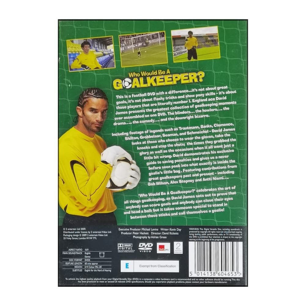 David James: Who Would Be A Goalkeeper