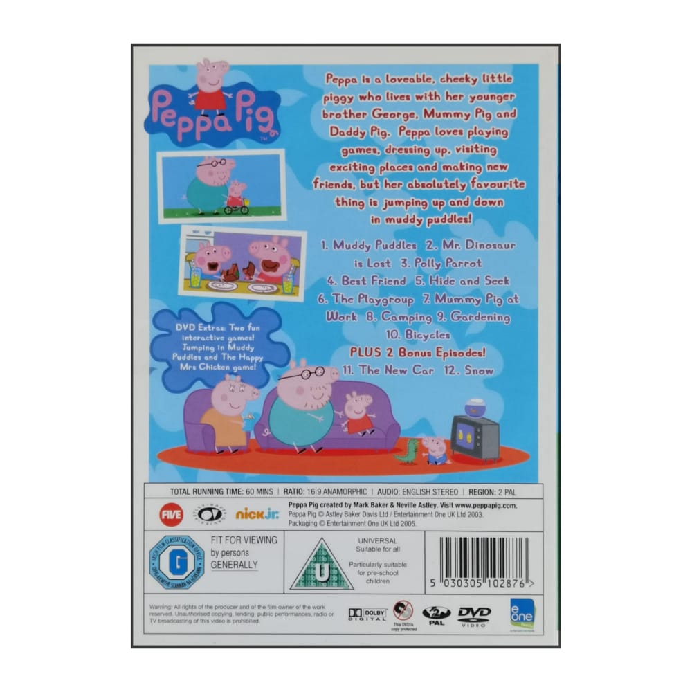 Peppa Pig: Muddy Puddles And Other Stories