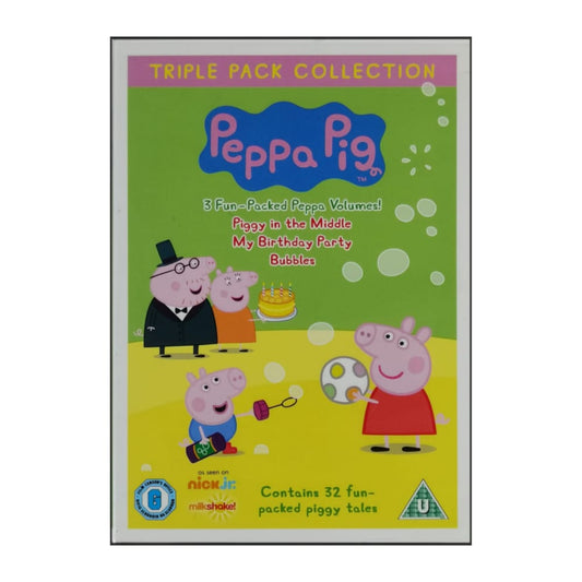 Peppa Pig: Piggy In The Middle + My Birthday Party + Bubbles