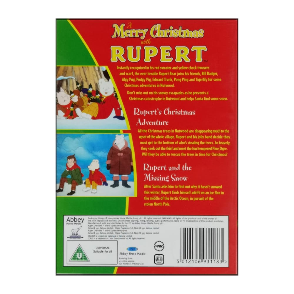 Rupert Bear: A Merry Christmas With Rupert