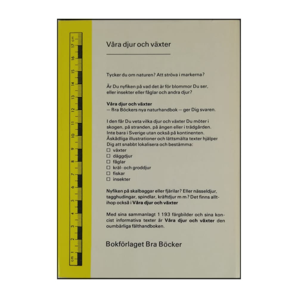 Bra Böckers Naturhandbok: Våra Djur Och Växter