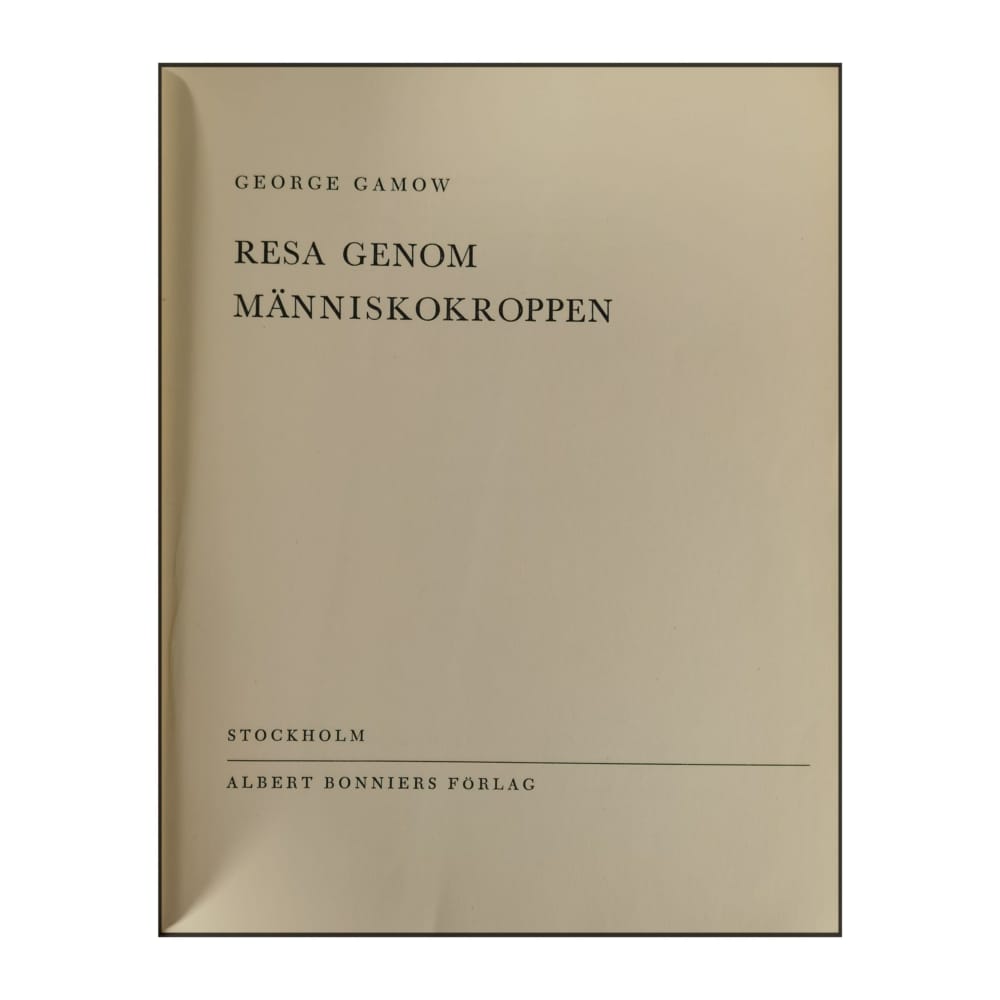 George Gamow: Resa Genom Människokroppen
