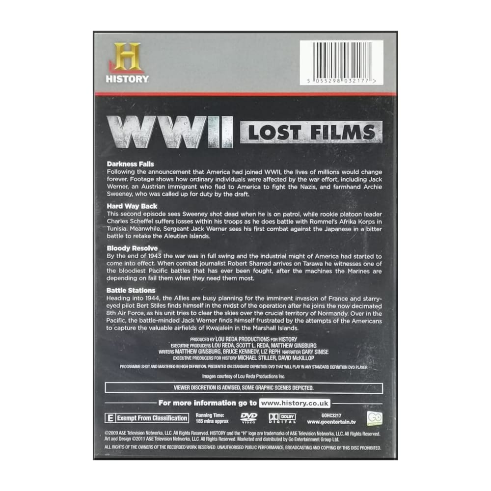 Wwii: Lost Films