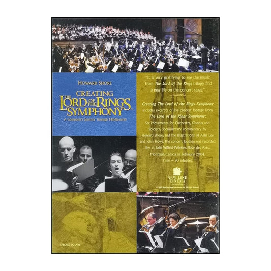 The Lord Of The Rings: Howard Shore: Creating Symphony