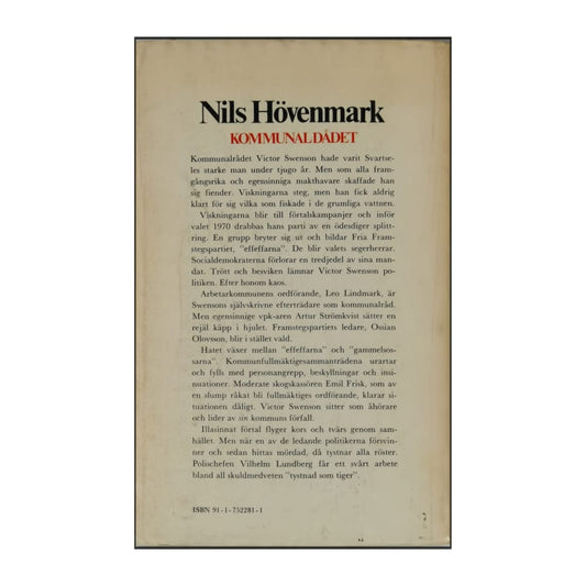 Nils Hövenmark: Kommunaldådet