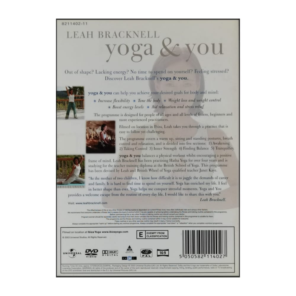 Leah Bracknell: Yoga & You