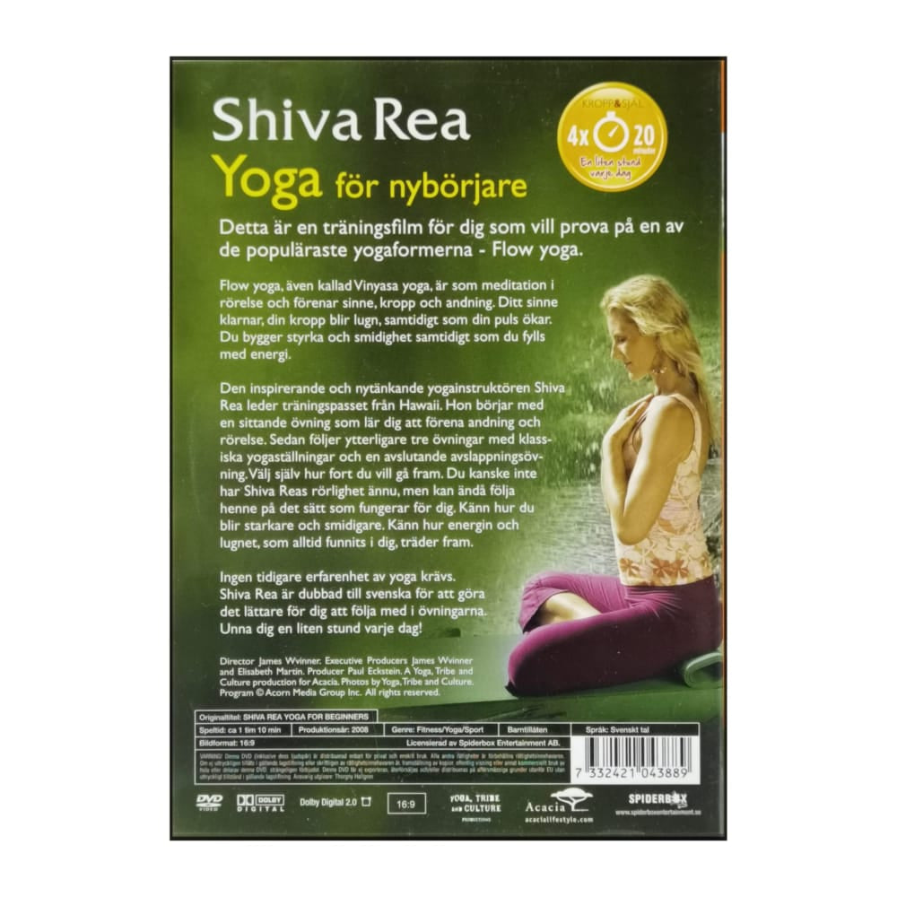 Shiva Rea: Yoga För Nybörjare