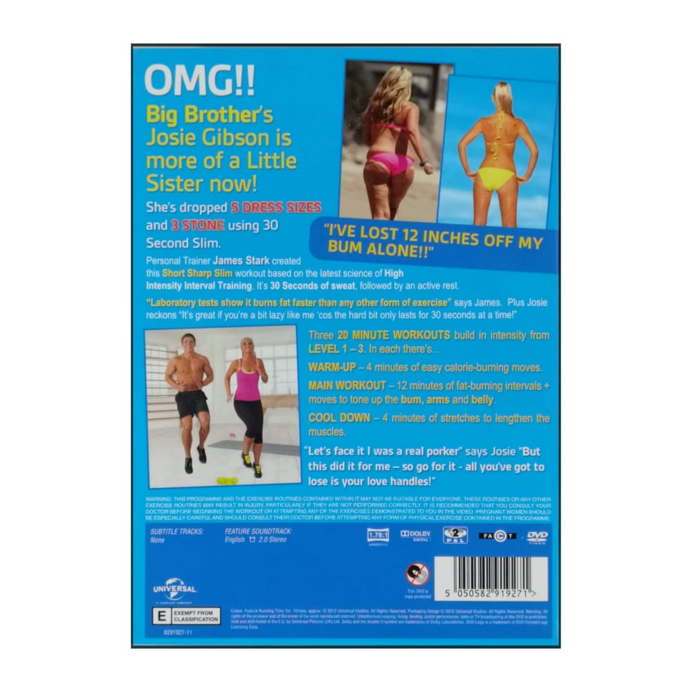 Josie Gibson'S 30 Second Slim