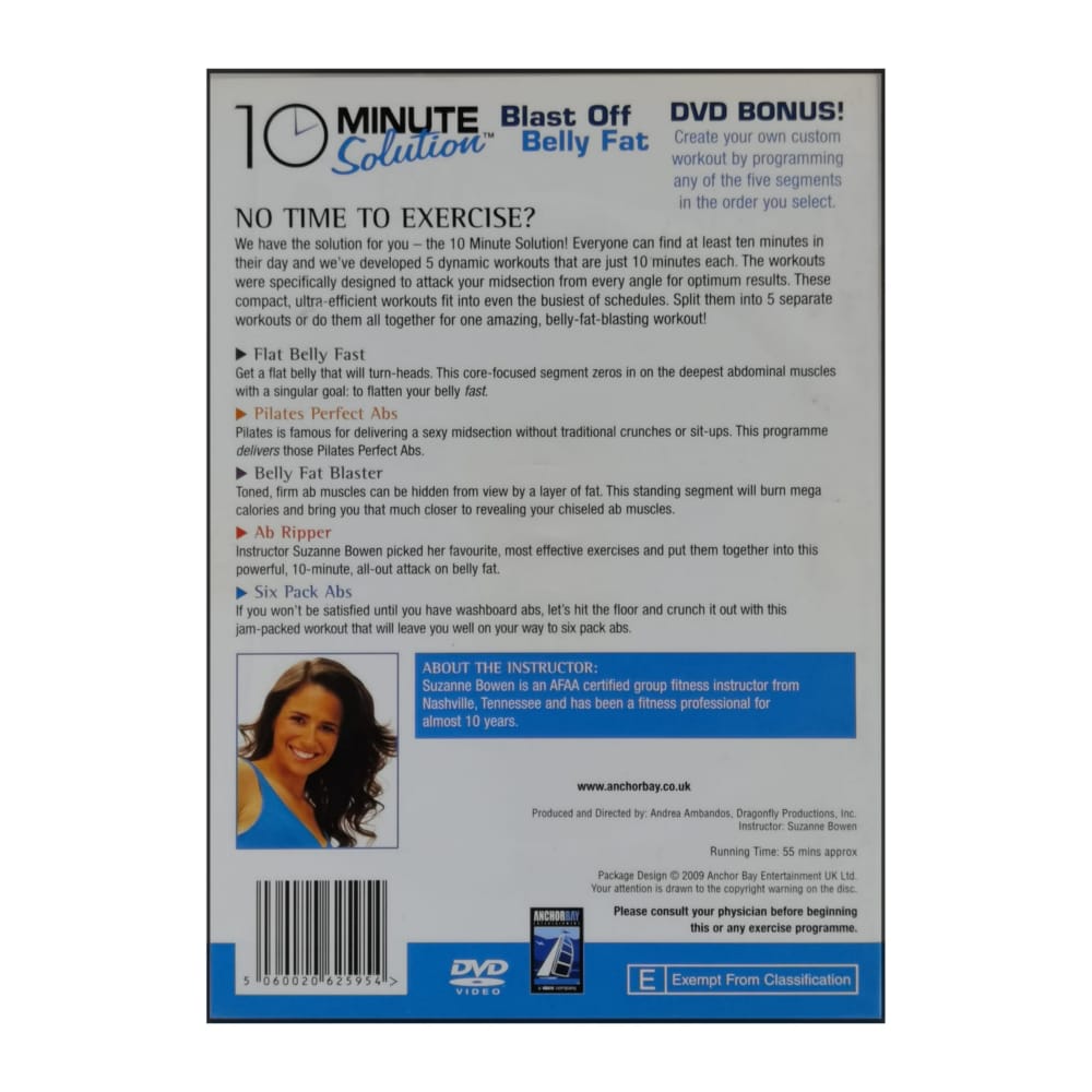 10 Minute Solution: Blast Off Belly Fat