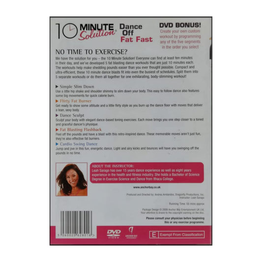 10 Minute Solution: Dance Off Fat Fast