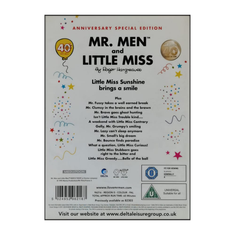Mr. Men & Little Miss: Little Miss Sunshine Brings A Smil