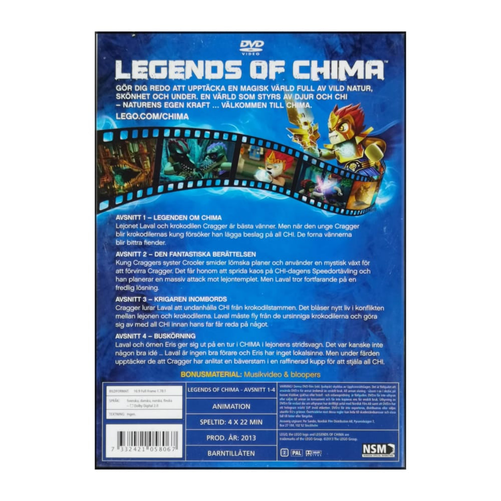 Lego Legends Of Chima E1-4