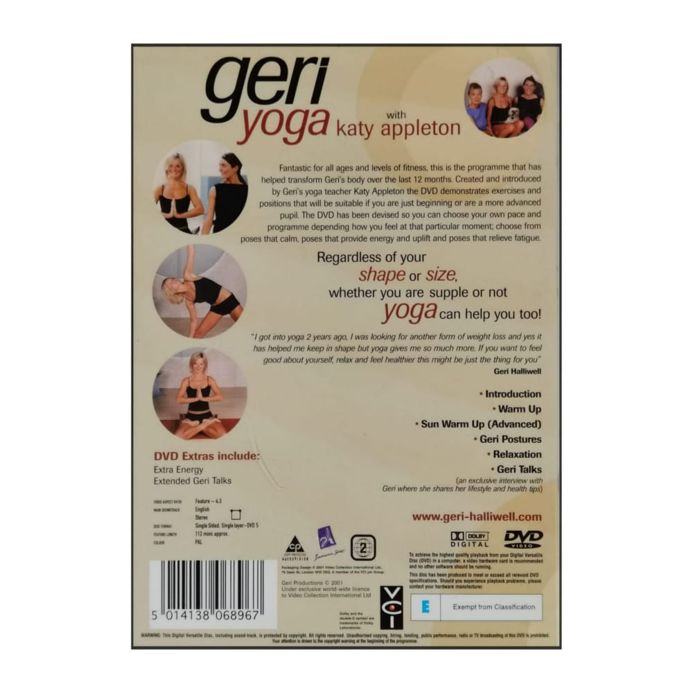 Katy Appleton: Geri Yoga