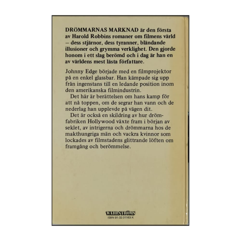 Harold Robbins: Drömmarnas Marknad