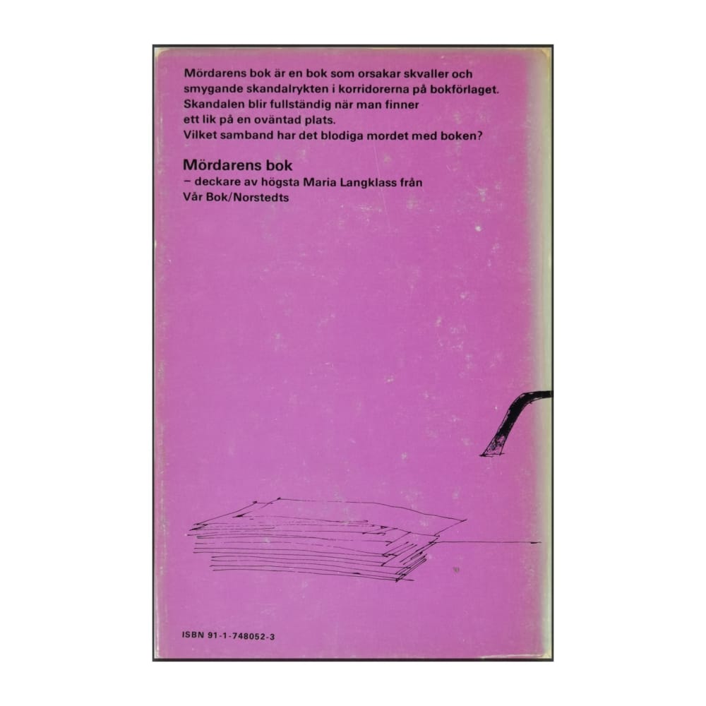 Maria Lang: Mördarens