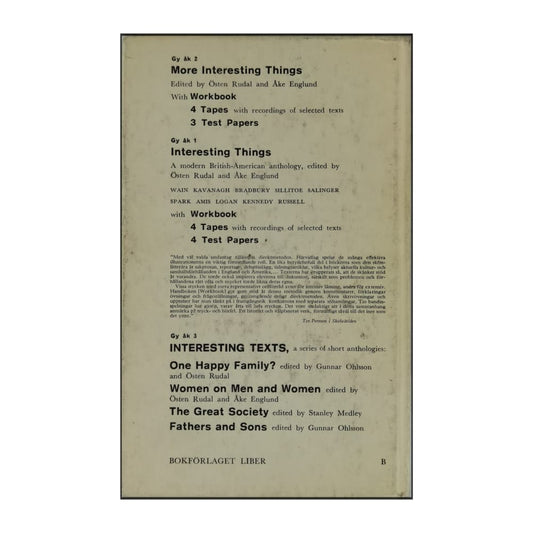 Östen Rudal & Åke Englund: More Interesting Things