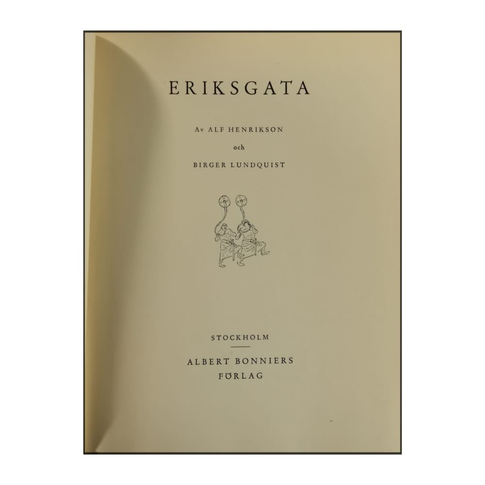 Alf Henrikson & Birger Lundquist: Eriksgata