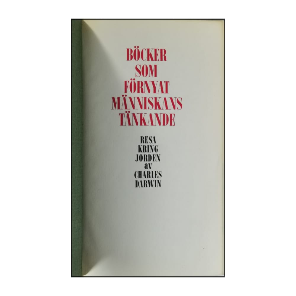 Charles Darwin: Böcker Som Förnyat Människans Tänkande