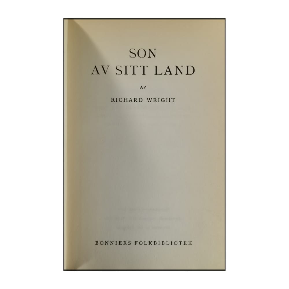 Richard Wright: Son Av Sitt Land