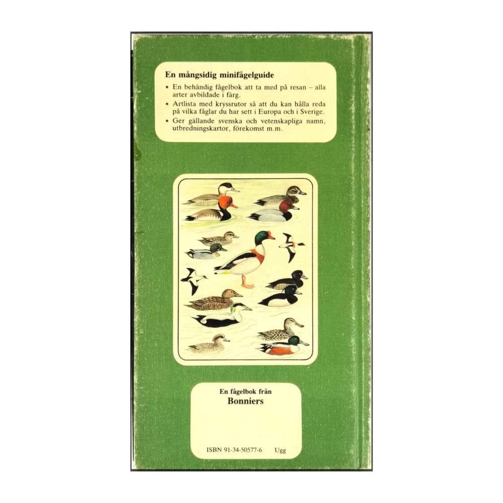 Bonniers Minifågelguide: Fåglarna I Europa