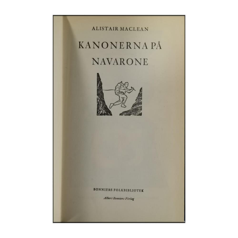 Alistair Maclean: Kanonerna På Navarone