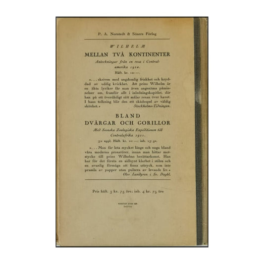 Eberhard Rosenblad: Äventyr I Sydvästafrika