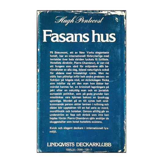 Hugh Pentecost: Fasans Hus