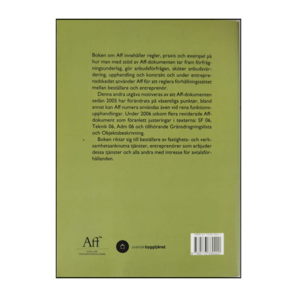 Boken Om Aff: Din Manual För Tjänsteupphandlingar