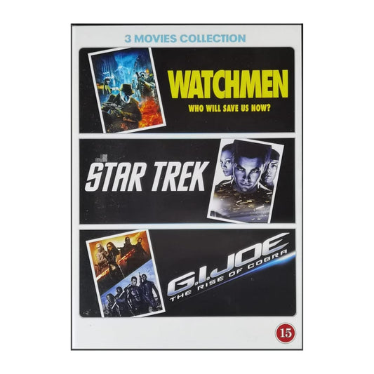 Watchmen + Star Trk + G.I. Joe: The Rise Of Cobra
