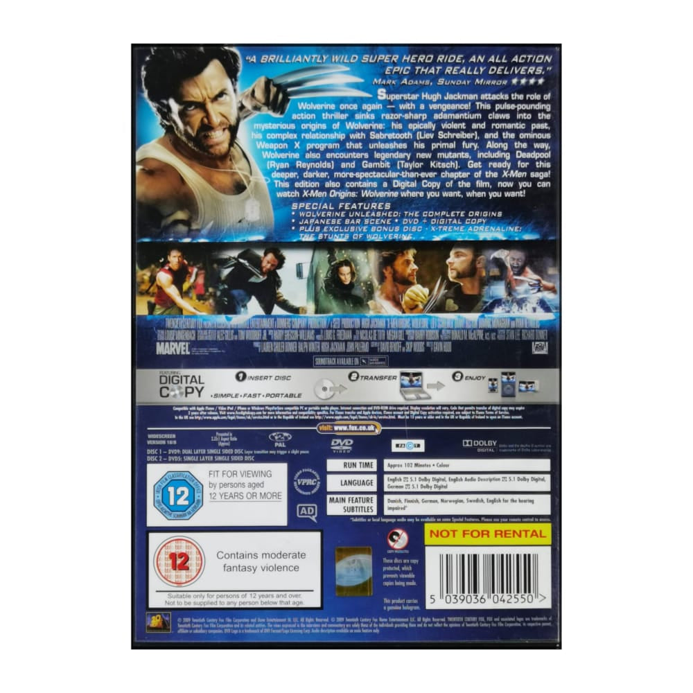 X-Men Origins: Wolverine