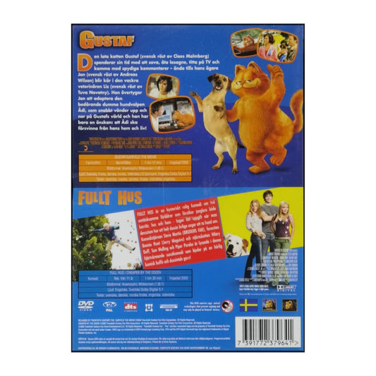 Garfield | Gustaf + Cheaper By The Dozen | Fullt Hus