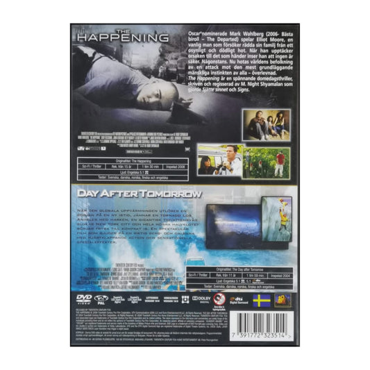 The Happening + The Day After Tomorrow
