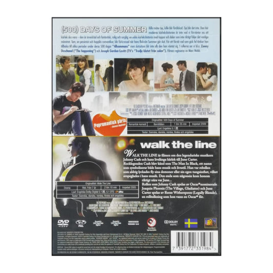 500 Days Of Summer + Walk The Line