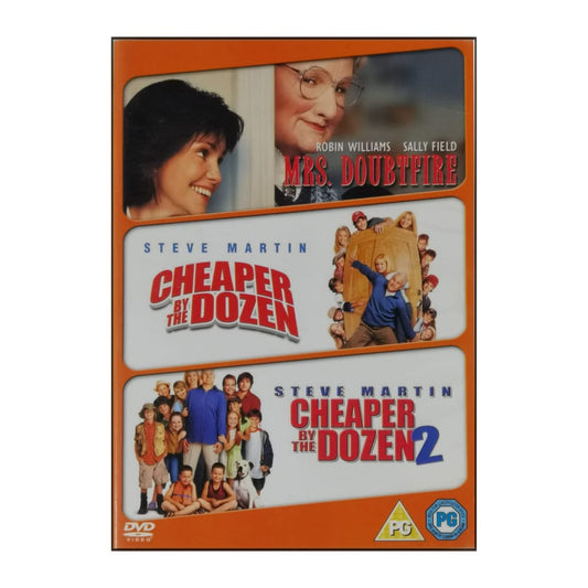 Mrs. Doubtfire + Cheaper By The Dozen 1-2