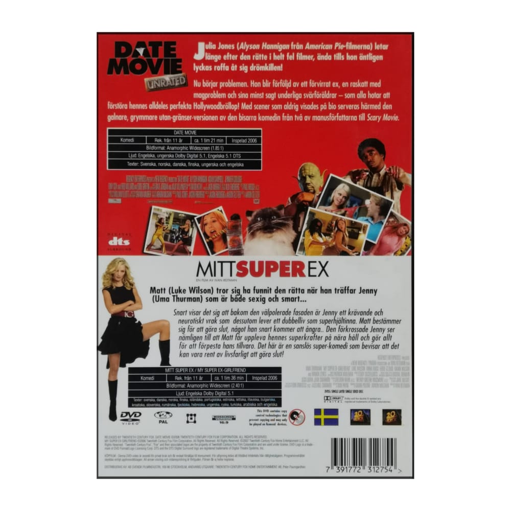 Date Movie + My Super Ex-Girlfriend | Mitt Super Ex