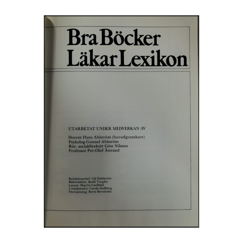 Bra Böcker Läkarlexikon 4