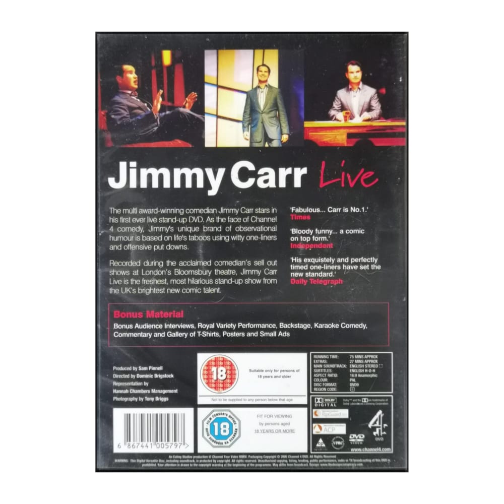 Jimmy Carr: Live
