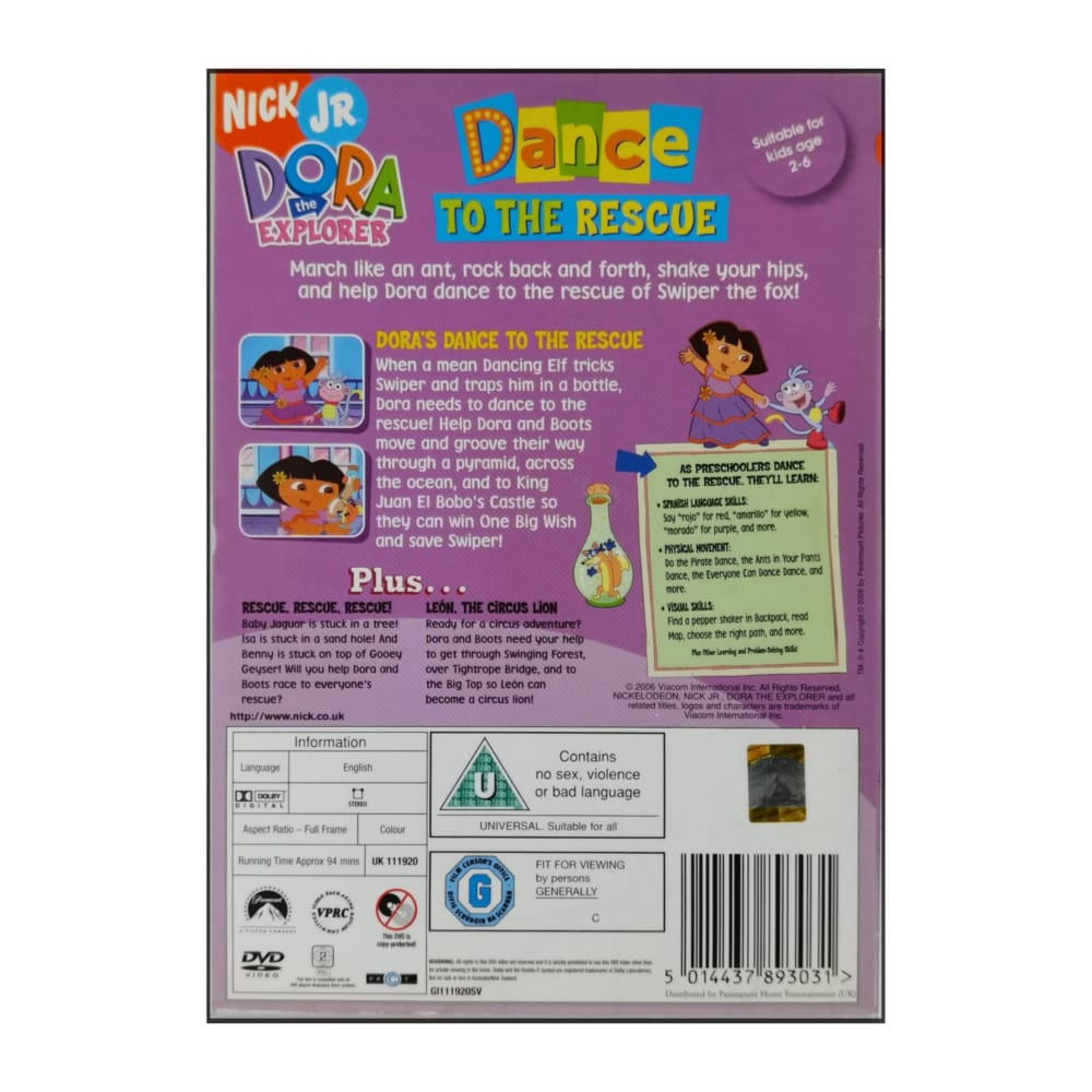 Dora The Explorer: Dance To The Rescue