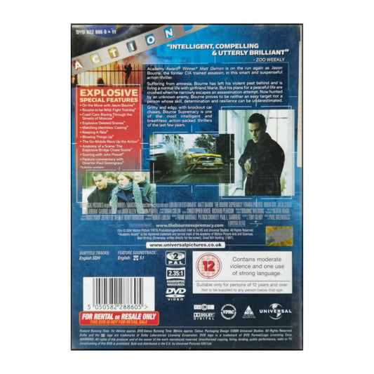 Jason Bourne: The Bourne Supremacy