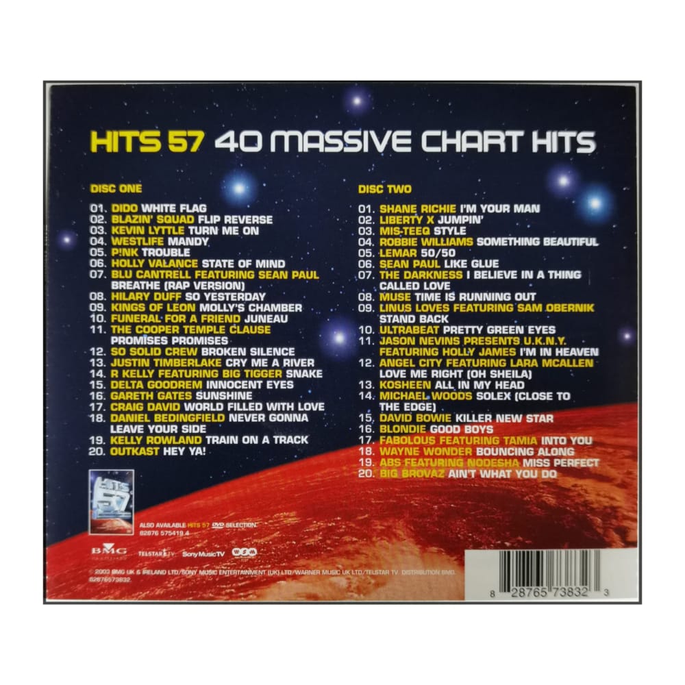 Hits 57: 40 Massive Chart Hits