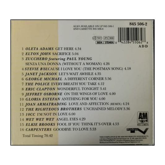 Wings Of Love: 16 Love Songs