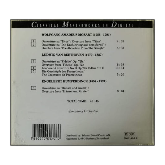 Classical Masterworks In Digital: Die Grossen Ouvertüren – The Great Overtures