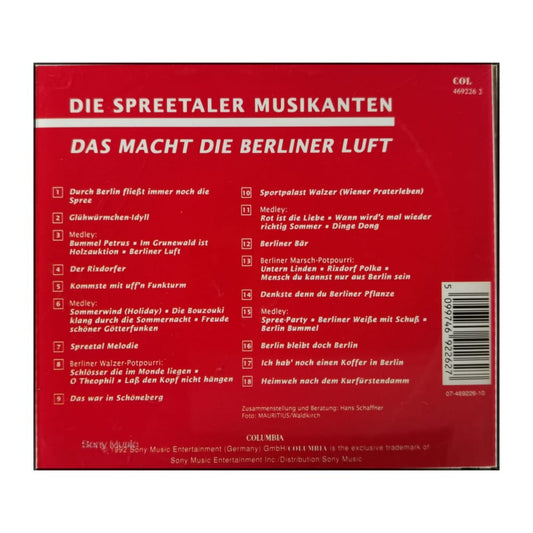 Die Spreetaler Musikanten: Das Macht Die Berliner Luft