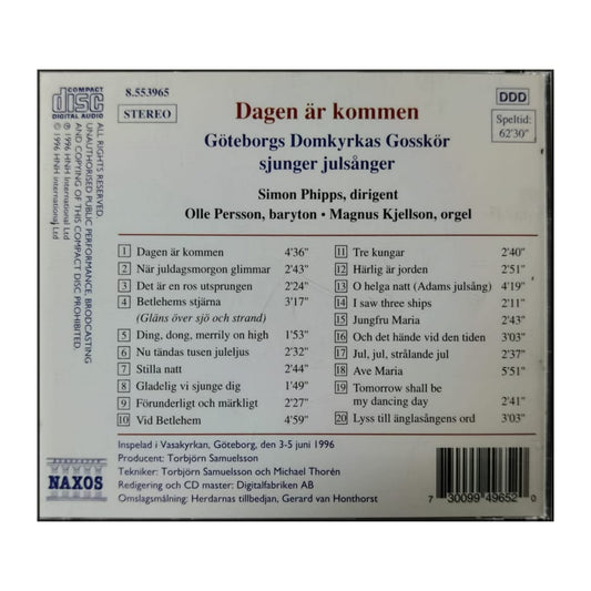 Göteborgs Domkyrkas Gosskör: Dagen Är Kommen